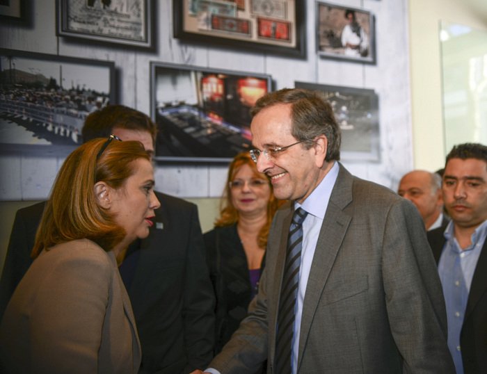 Επίσκεψη Σαμαρά στην έκθεση της ΕΣΗΕΑ: Χωρίς δηλώσεις αλλά με διαμαρτυρίες [εικόνες] | iefimerida.gr 1