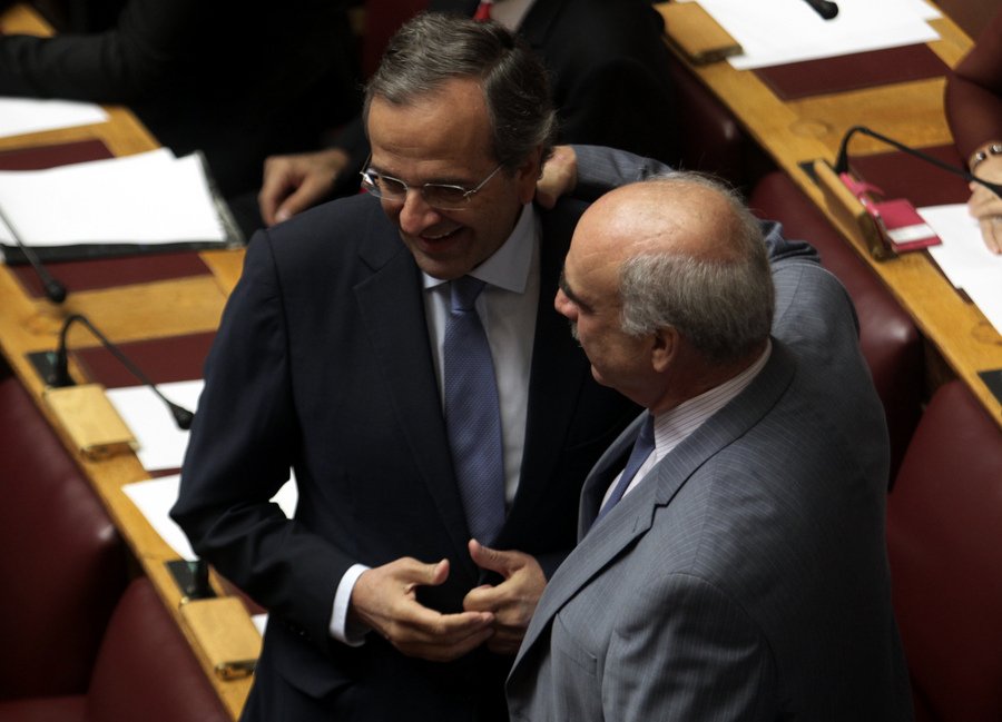 Το τετ α τετ Σαμαρά -Μεϊμαράκη στη βουλή [εικόνες] | iefimerida.gr 1