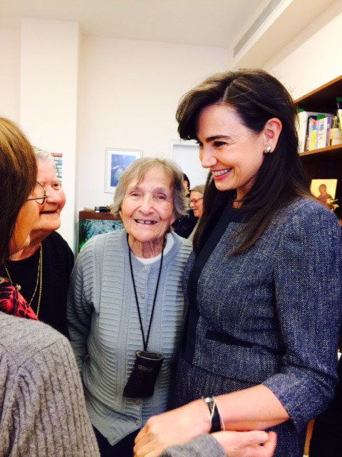 Στο πλευρό καρκινοπαθών η Γεωργία Σαμαρά [εικόνα] | iefimerida.gr 0