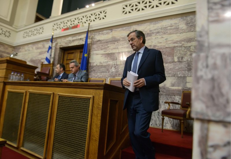 Σαμαράς: Οσοι θέλουν παραμονή στο ευρώ και ανοιχτές τράπεζες να ψηφίσουν «Ναι» | iefimerida.gr 0
