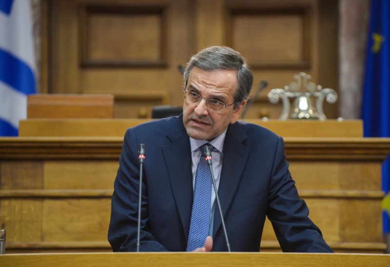 Σαμαράς: Οσοι θέλουν παραμονή στο ευρώ και ανοιχτές τράπεζες να ψηφίσουν «Ναι» | iefimerida.gr 1