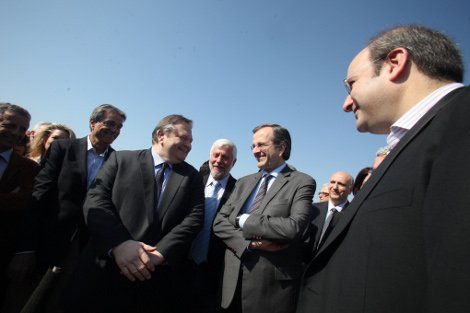 Σαμαράς και Βενιζέλος στα τούνελ και τα εργοτάξια της Ολυμπίας Οδού [εικόνες] | iefimerida.gr 0