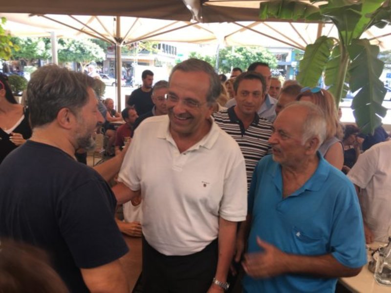 Επικό σχόλιο Σαμαρά από την Καλαμάτα: Γύρισα τα μαγαζιά να βεβαιωθώ ότι όλοι βγήκαν από τα μνημόνια [βίντεο] | iefimerida.gr 0