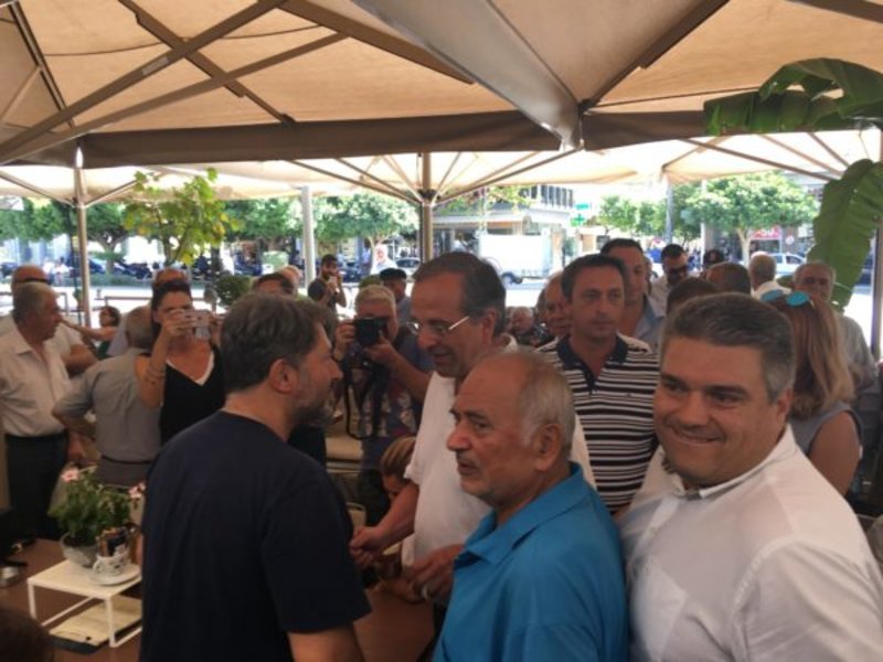 Επικό σχόλιο Σαμαρά από την Καλαμάτα: Γύρισα τα μαγαζιά να βεβαιωθώ ότι όλοι βγήκαν από τα μνημόνια [βίντεο] | iefimerida.gr 1