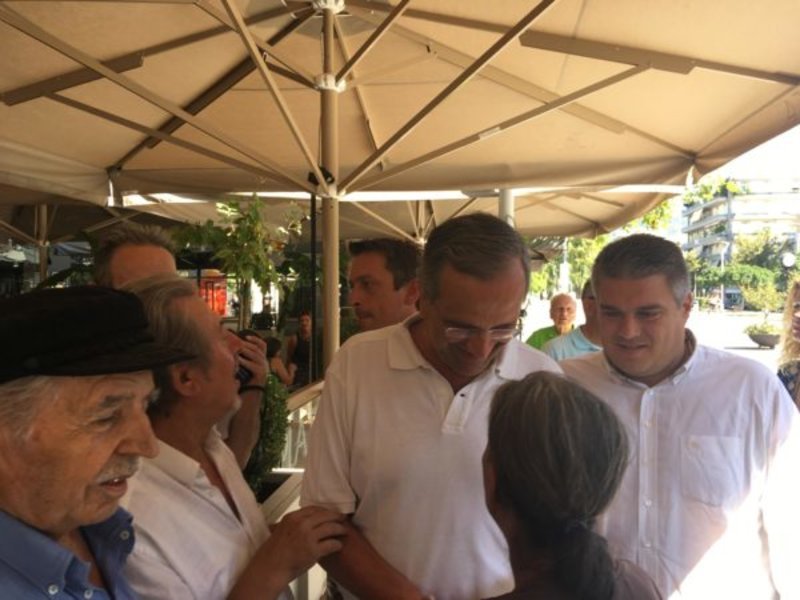 Επικό σχόλιο Σαμαρά από την Καλαμάτα: Γύρισα τα μαγαζιά να βεβαιωθώ ότι όλοι βγήκαν από τα μνημόνια [βίντεο] | iefimerida.gr 3