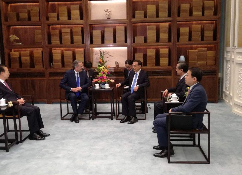 Στην Κίνα ο Σαμαράς, συναντήθηκε με τον Κινέζο πρωθυπουργό -Το γεύμα και η συζήτηση [εικόνες] | iefimerida.gr 2