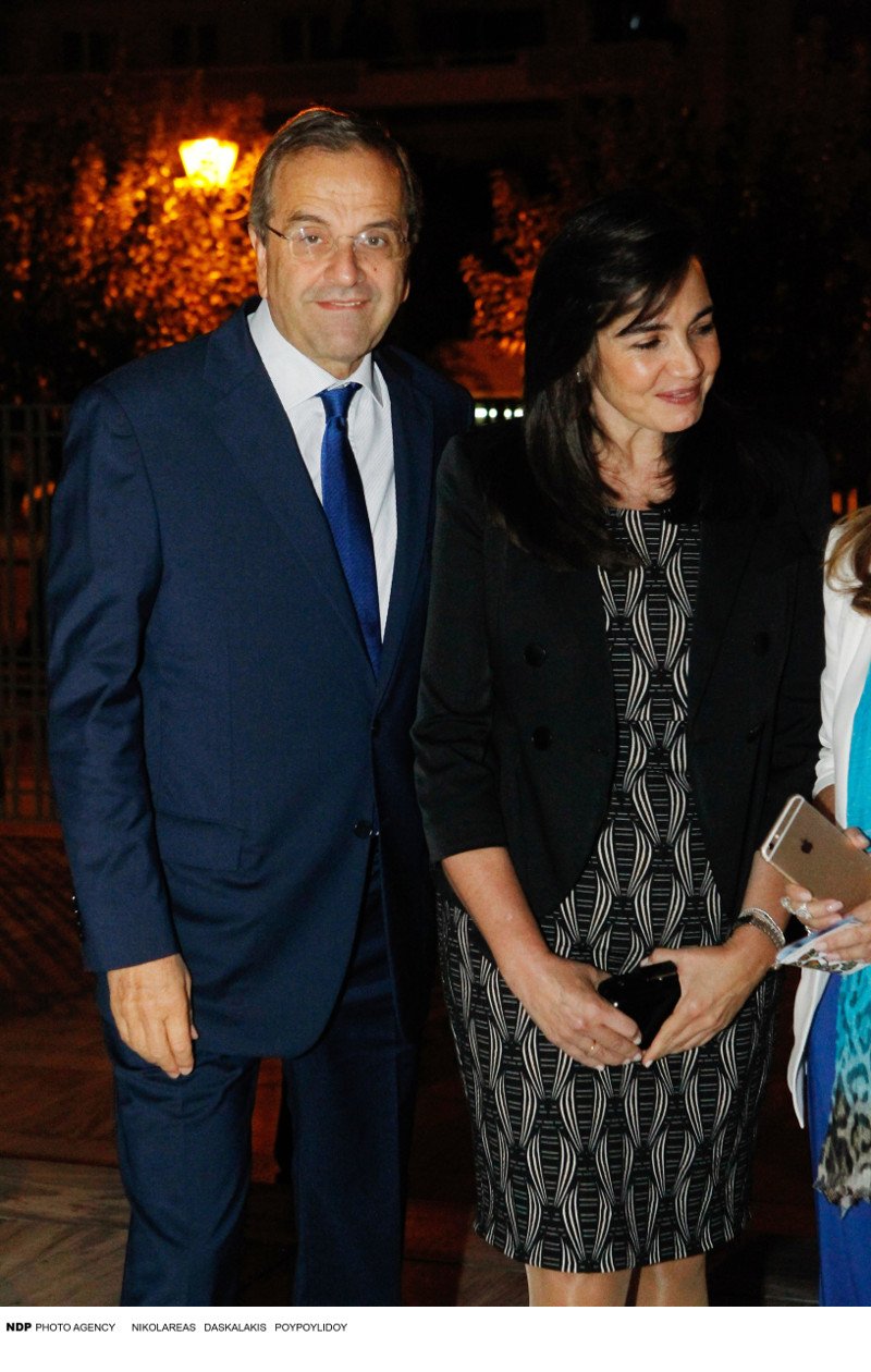 Ο Αντώνης και η Γεωργία Σαμαρά σε σπάνια βραδινή έξοδο [εικόνες] | iefimerida.gr 1
