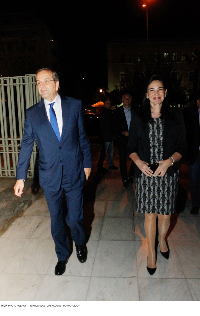 Ο Αντώνης και η Γεωργία Σαμαρά σε σπάνια βραδινή έξοδο [εικόνες] | iefimerida.gr 0