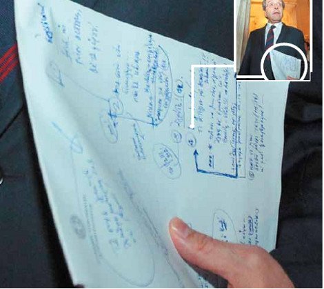 Τι σημειώσεις κράτησε ο Αντώνης Σαμαράς στη σύσκεψη των πολιτικών αρχηγών [εικόνα] | iefimerida.gr 0