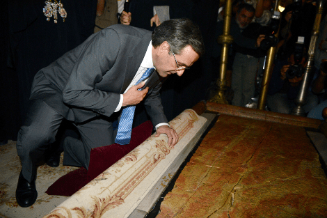  Το προσκύνημα Σαμαρά στον Πανάγιο Τάφο - Συνάντηση με τον Πατριάρχη Ιεροσολύμων [εικόνες] | iefimerida.gr 2