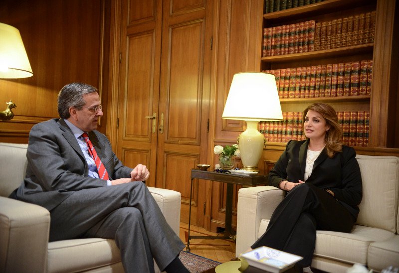 Η αμήχανη φωτογράφιση Σαμαρά-Γκερέκου στο Μαξίμου [εικόνες] | iefimerida.gr 1