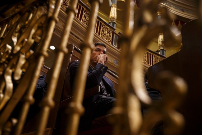 Ο ηγέτης των Σοσιαλιστών, Πέδρο Σάντσεζ (Φωτογραφία: ΑΡ)