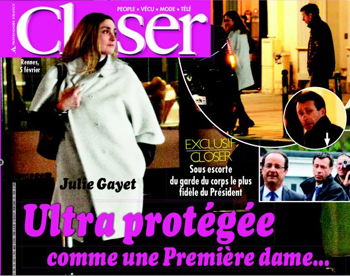 To Closer ξαναχτυπά: Φωτογραφίες της Γκαγιέ με σωματοφύλακες του Ολάντ και προεδρικό όχημα [εικόνες] | iefimerida.gr 1