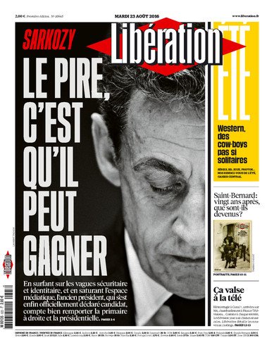 Liberation: Ο Σαρκοζί υποψήφιος πρόεδρος –Το κακό είναι ότι μπορεί να κερδίσει | iefimerida.gr 0