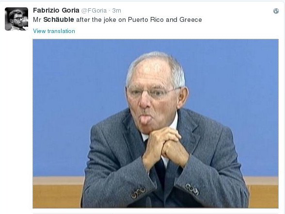 Το χαζό αστείο του Σόιμπλε για την Ελλάδα - Σάλος στα social media [εικόνες] | iefimerida.gr 3