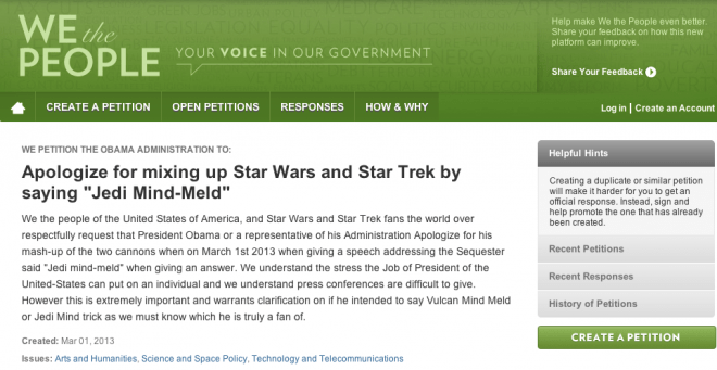 Επική γκάφα του Ομπάμα: Μπέρδεψε τα Star Wars με το Star Trek σε συνέντευξη Τύπου | iefimerida.gr 0