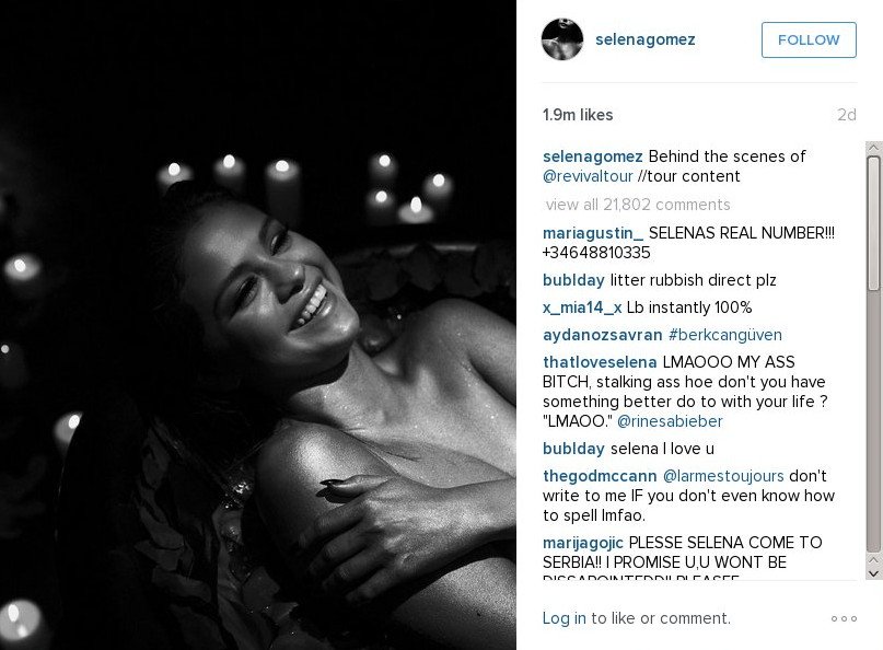 Σελένα Γκόμεζ τόπλες και γεμάτη γκλίτερ [εικόνα]  | iefimerida.gr 0