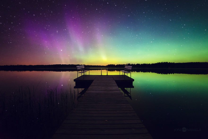 Βόρειο σέλας στη Φιλανδία: Ενα εντυπωσιακό «σόου» της φύσης [εικόνες]  | iefimerida.gr 3