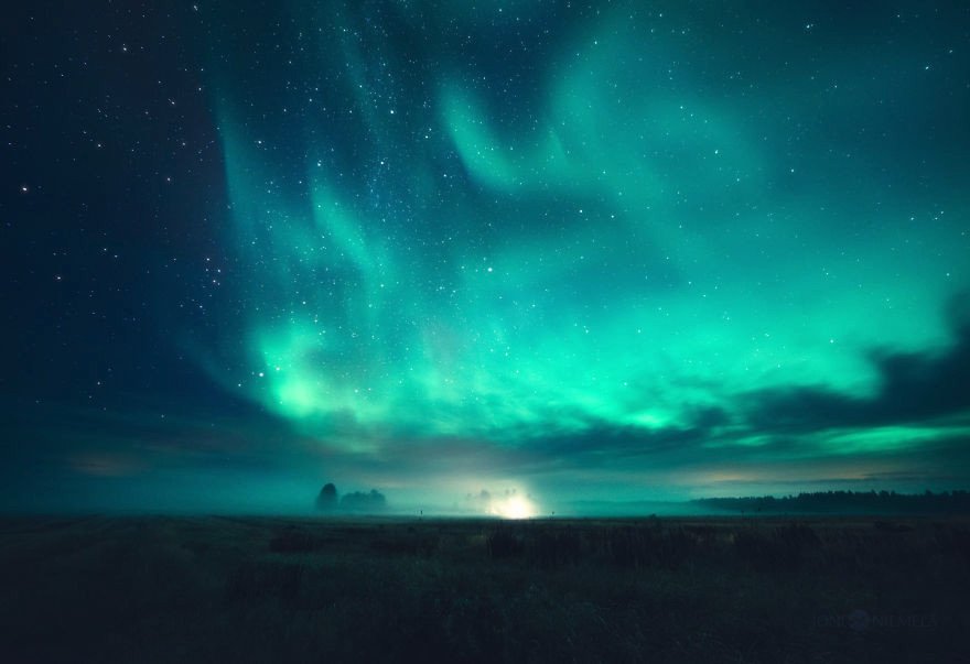 Βόρειο σέλας στη Φιλανδία: Ενα εντυπωσιακό «σόου» της φύσης [εικόνες]  | iefimerida.gr 4