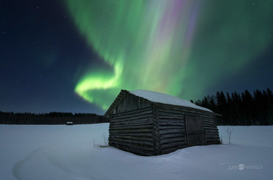 Βόρειο σέλας στη Φιλανδία: Ενα εντυπωσιακό «σόου» της φύσης [εικόνες]  | iefimerida.gr 5