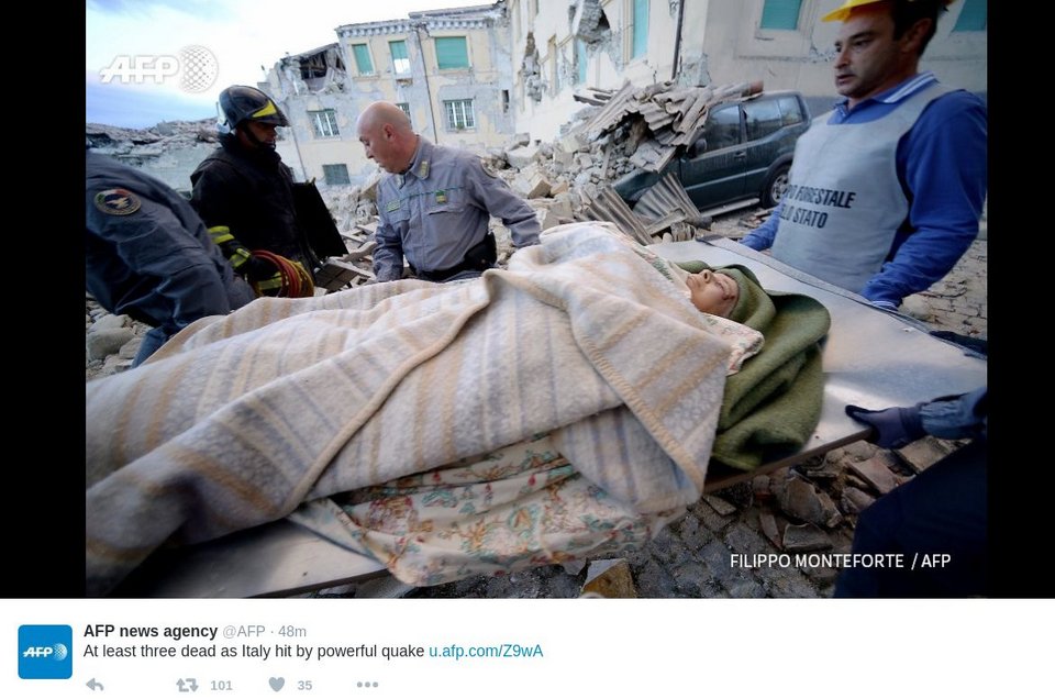 Εικόνες καταστροφής μετά το χτύπημα του Εγκέλαδου στην Ιταλία -Χωριά «εξαφανίστηκαν» [εικόνες] | iefimerida.gr 18