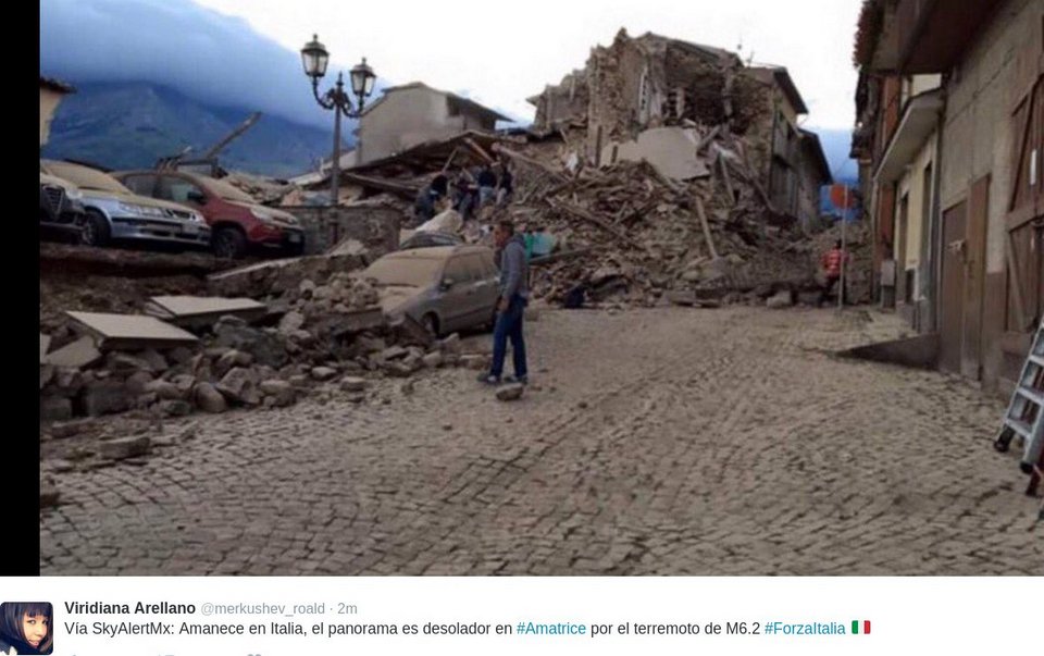 Εικόνες καταστροφής μετά το χτύπημα του Εγκέλαδου στην Ιταλία -Χωριά «εξαφανίστηκαν» [εικόνες] | iefimerida.gr 20