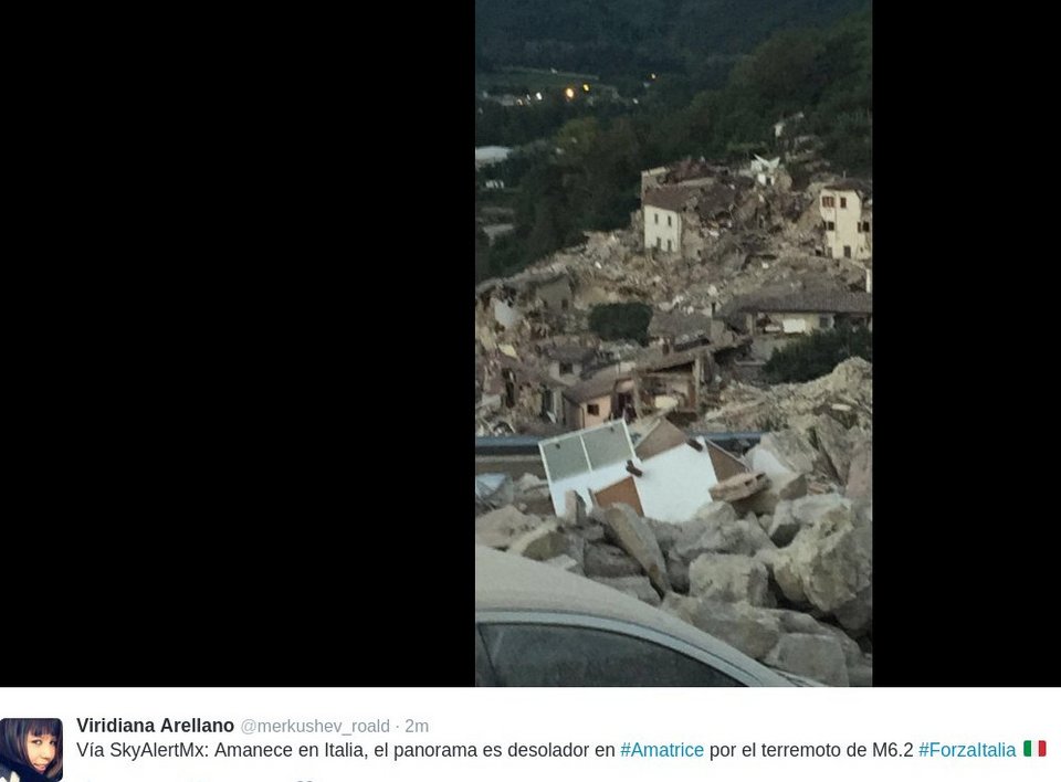 Εικόνες καταστροφής μετά το χτύπημα του Εγκέλαδου στην Ιταλία -Χωριά «εξαφανίστηκαν» [εικόνες] | iefimerida.gr 22