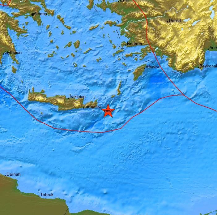 Ταρακουνήθηκε όλη τη νύχτα η Κρήτη: Ισχυρός μετασεισμός 5,4 Ρίχτερ τα ξημερώματα [εικόνες] | iefimerida.gr 2