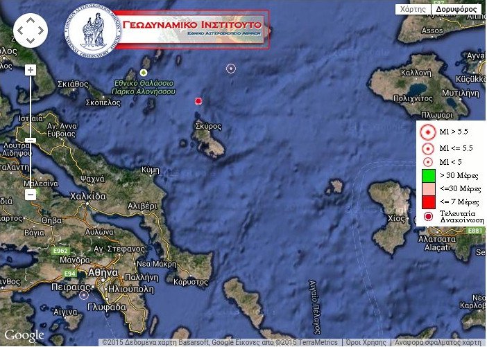 Σεισμός 4,4 Ρίχτερ στη Σκύρο | iefimerida.gr 0