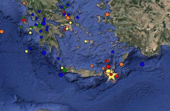 Ταρακουνήθηκε όλη τη νύχτα η Κρήτη: Ισχυρός μετασεισμός 5,4 Ρίχτερ τα ξημερώματα [εικόνες] | iefimerida.gr 0