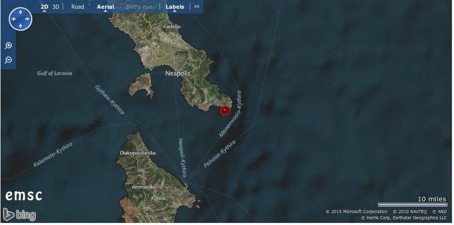 Σεισμός 4,7 Ρίχτερ στην Λακωνία | iefimerida.gr 0
