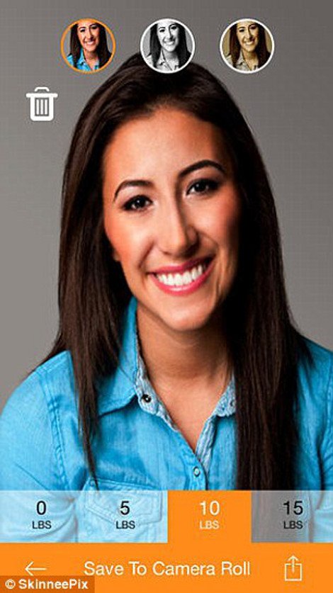 Καταπληκτική εφαρμογή για τις selfie -Με το πάτημα ενός κουμπιού «αδυνατίζετε» 7 κιλά [εικόνες] | iefimerida.gr 1