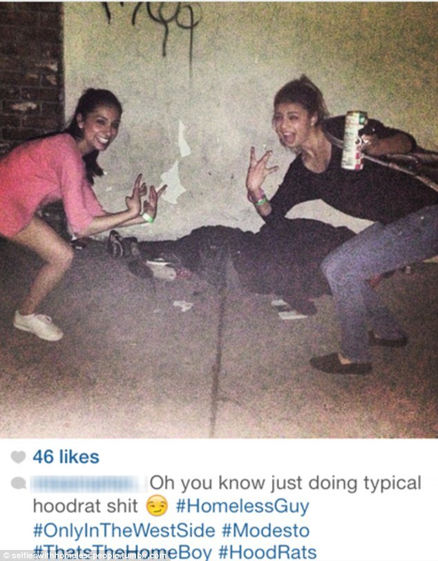 Η νέα αποκρουστική τάση που σοκάρει: selfies με αστέγους [εικόνες] | iefimerida.gr 5