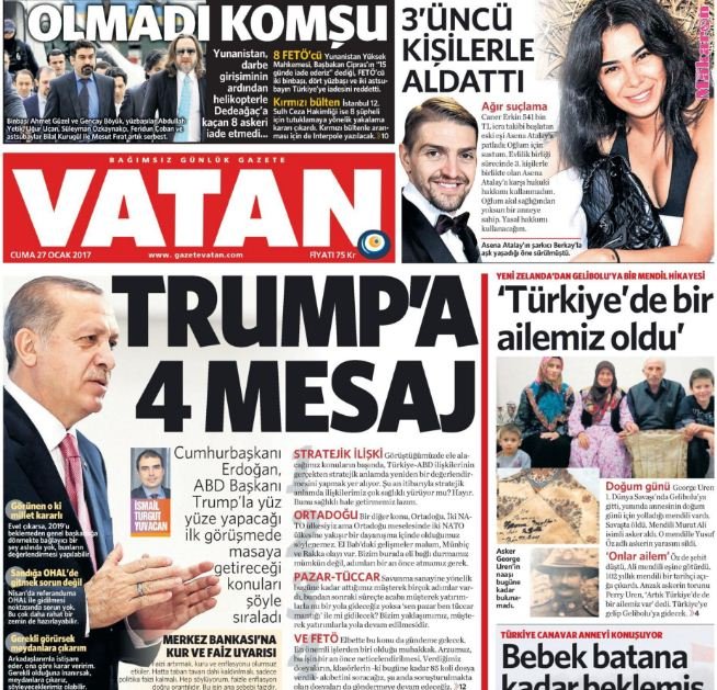 Πυρ ομαδόν από τον τουρκικό Τύπο για την απόφαση του Αρείου Πάγου: «Δεν γίνεται γείτονα...» [εικόνες] | iefimerida.gr 2