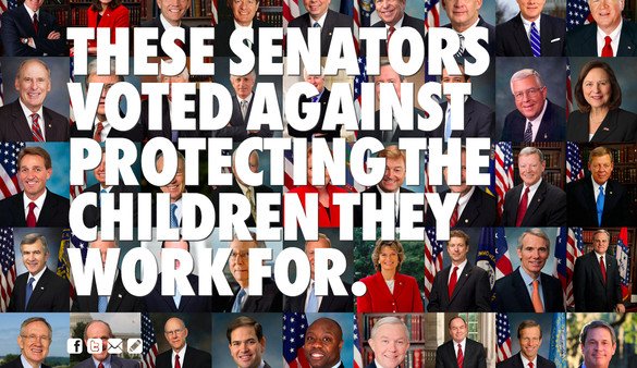 Καμπάνια στις ΗΠΑ βγάζει στη... σέντρα τους γερουσιαστές που ψήφισαν κατά του ελέγχου της οπλοκατοχής [εικόνες] | iefimerida.gr 1