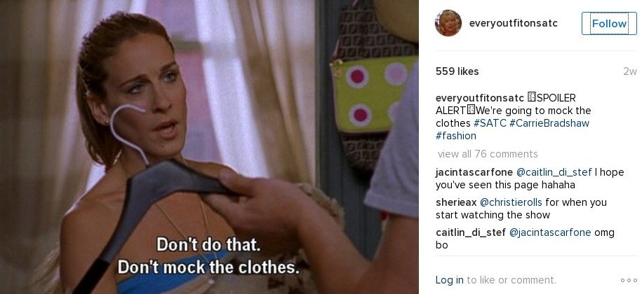 Σε αυτόν το λογαριασμό στο Instagram θα βρεις όλα τα ντυσίματα από το Sex And The City [εικόνες] | iefimerida.gr 4