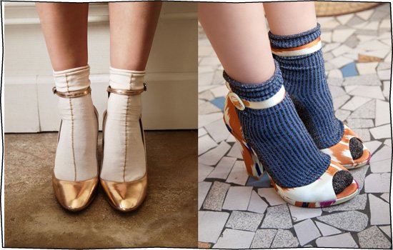 Η νέα αμφιλεγόμενη γυναικεία τρέλα: Καλτσάκια με τακούνια [εικόνες] | iefimerida.gr 6