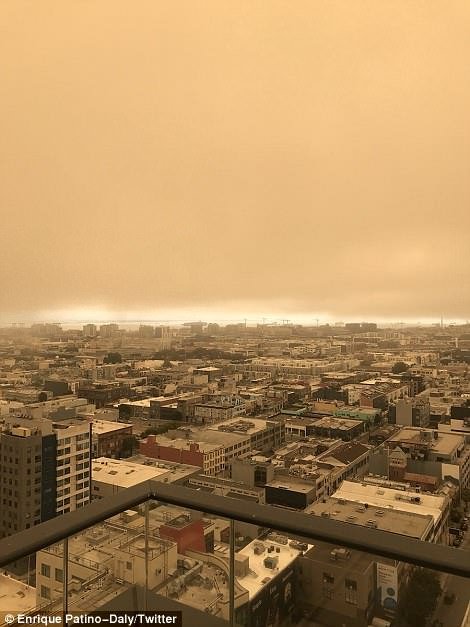 Τεράστια πυρκαγιά στη Β. Καλιφόρνια -Χάθηκε στον καπνό το Σαν Φρανσίσκο [εικόνες & βίντεο] | iefimerida.gr 2