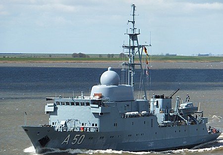 Alster A50: Το γερμανικό πλοίο των υποκλοπών κατέπλευσε στη Ρόδο [εικόνες] | iefimerida.gr 1