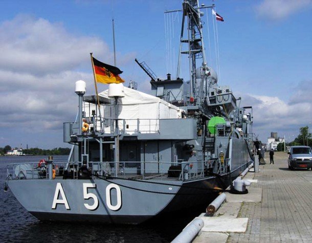 Alster A50: Το γερμανικό πλοίο των υποκλοπών κατέπλευσε στη Ρόδο [εικόνες] | iefimerida.gr 2