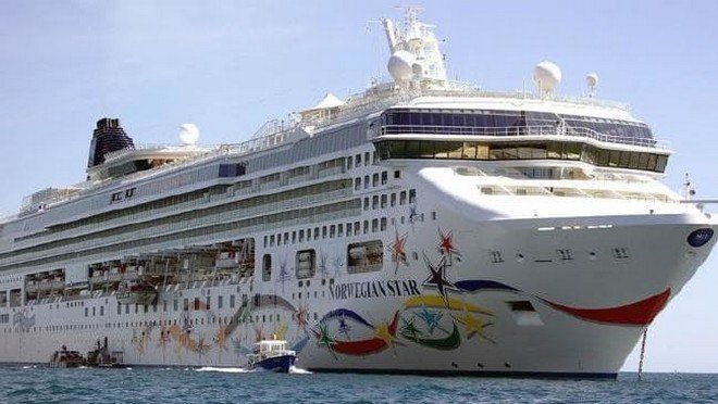 Tο κρουαζιερόπλοιο Norwegian Star