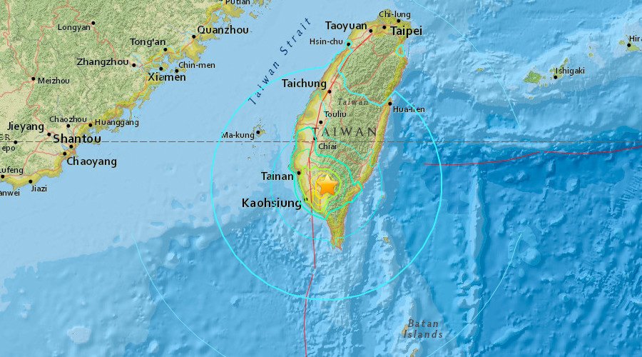 Σεισμός 6,4 στην Ταϊβάν -Κατέρρευσαν κτίρια, φόβοι για εκατοντάδες εγκλωβισμένους [εικόνες]  | iefimerida.gr 4