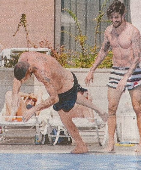 Οταν τα παιχνίδια στο νερό «έγδυσαν» τον Μιχάλη Σηφάκη [εικόνες] | iefimerida.gr 0