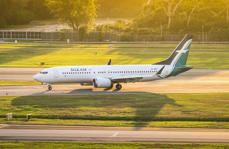 Ενα 737 MAX της Silk Air / Φωτογραφία: Facebook