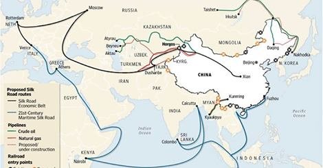 Το Πεκίνο θέλει να χαράξει νέο «Δρόμο του Μεταξιού»: Μέσα στα λιμάνια-κόμβους η Ελλάδα [χάρτης] | iefimerida.gr 0