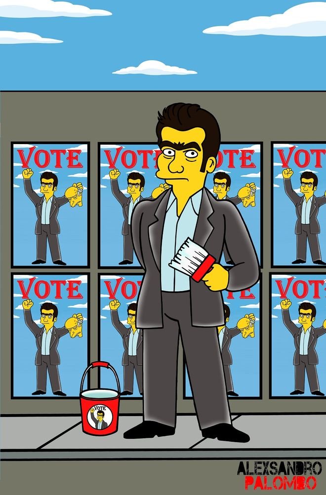 O Τσίπρας έγινε Simpson και κόβει κεφάλια πλουτοκρατών [εικόνες] | iefimerida.gr 5