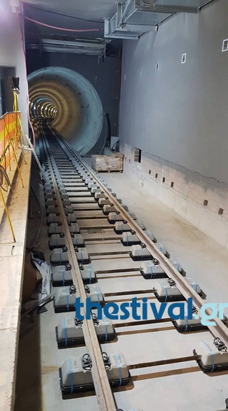 Μετρό Θεσσαλονίκης: Ετοιμος για τα αποκαλυπτήρια ο σταθμός «Σιντριβάνι» -Υπομονή έως το 2020 [εικόνες & βίντεο] | iefimerida.gr 0