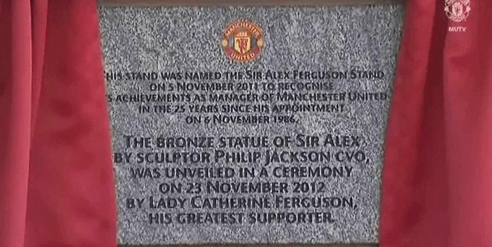 Εμεινε «άγαλμα» ο σερ Αλεξ Φέργκιουσον [εικόνες] | iefimerida.gr 3