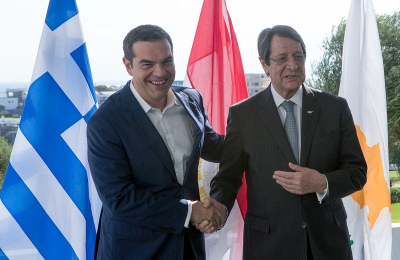 Η σύνοδος κορυφής ξεκίνησε με κατ ιδίαν συνάντηση του Αλέξη Τσίπρα με τον Νίκο Αναστασιάδη- φωτογραφία intimenews
