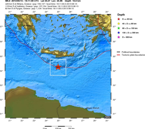 Σεισμός 6 Ρίχτερ ταρακούνησε όλη την Κρήτη [εικόνες] | iefimerida.gr 0